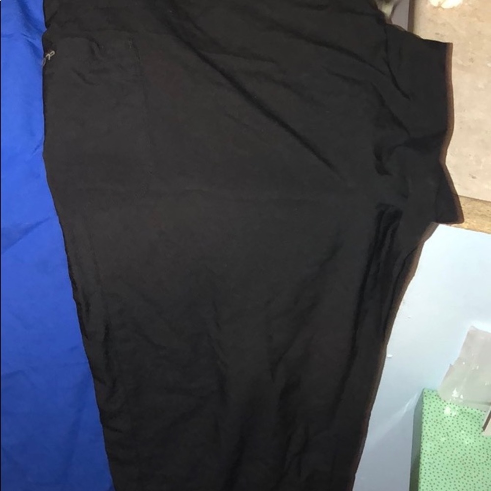 Barco One, gray and black scrub pants, size XL